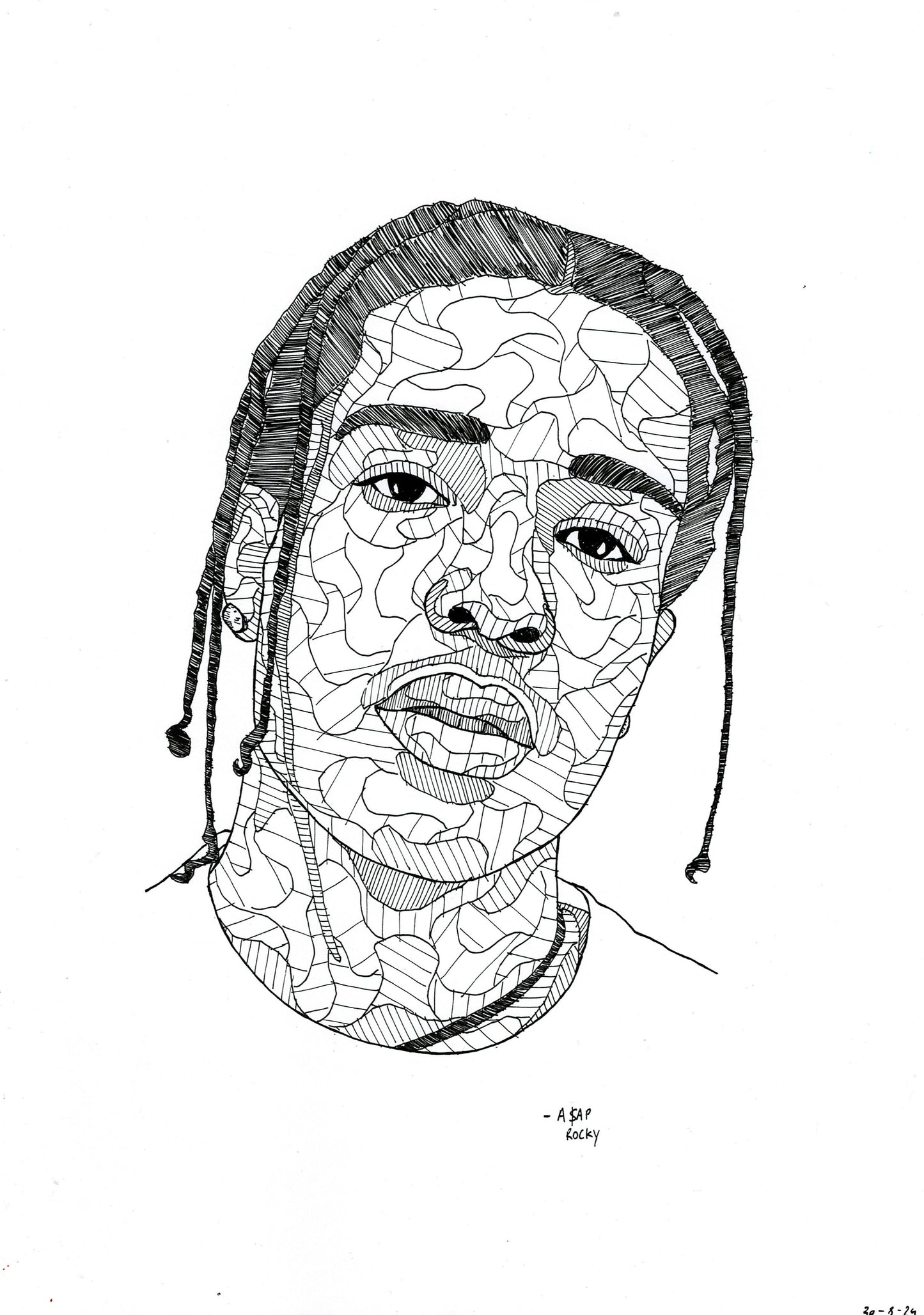 'A$ap Rocky' Drawing