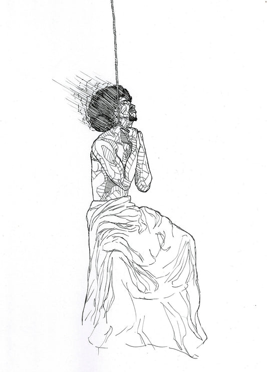 ‘Le pendu'