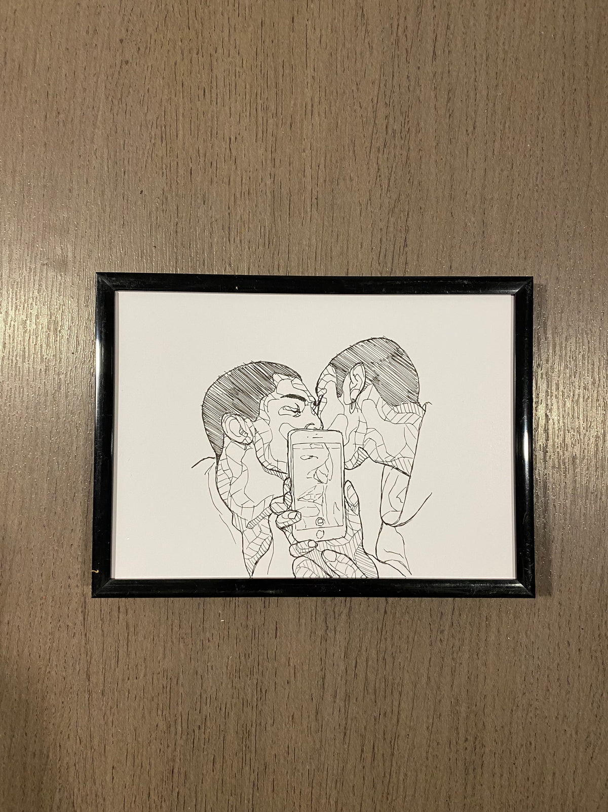 'Kiss thru the phone'