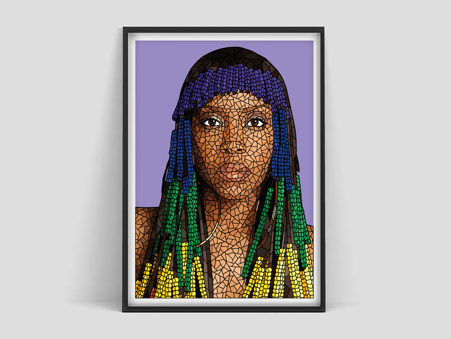 'Queen Badu'   Print